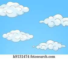 Cartoon Nature Sky Clouds Cartoon Nature Sky Clouds