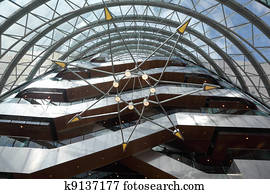 DUBLIN - JUNE 12: Conference Centre Dublin on June 12, 2010 in Dublin. Conference Centre Dublin was complete and open in 2010