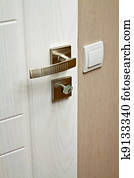 Of interior door hardware