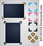 photo frames and corners photo frames and corners
