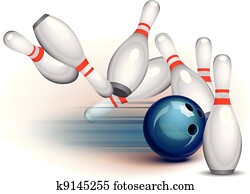 Bowling Game (side view) Bowling Game (side view)