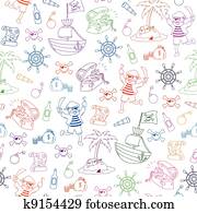 kalózkodik, motívum