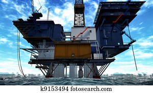 Oil rig Oil rig