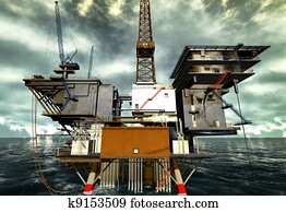 Oil rig Oil rig