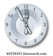 זמן של ארוחת הצהרים, סעודה