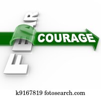 Brave Courage Overcoming Fear Bravery Vs Afraid Brave Courage Overcoming Fear Bravery Vs Afraid