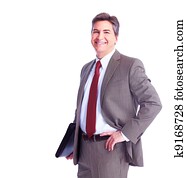 Executive businessman.