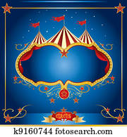 קרקס, כחול, חוברת