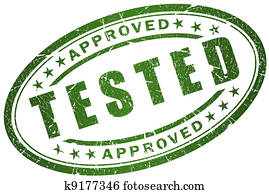 Tested stamp Tested stamp