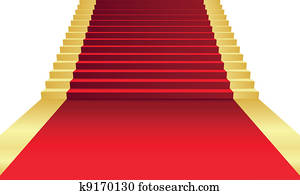 Vector illustration of red Carpet Vector illustration of red Carpet