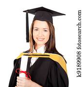 beautiful female graduate portrait beautiful female graduate portrait