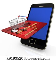 Mobile Shopping Credit Card Mobile Shopping Credit Card