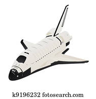 מעבורת חלל, דוגמה, בטיסה, בלבן