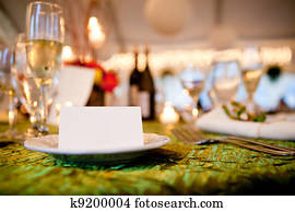 blank wedding name tag