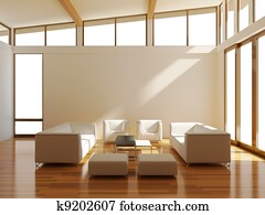interior with sofa interior with sofa
