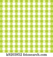 Seamless Tablecloth Gingham Pattern Seamless Tablecloth Gingham Pattern