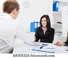 young business people in office