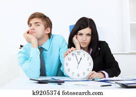 young business people in office