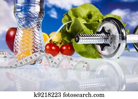 estilo vida saudável, conceito