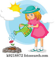 gardening girl gardening girl