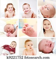 Babies and kids collage Babies and kids collage