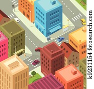 Cartoon City - Downtown