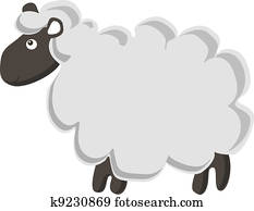 Cute vector sheep Cute vector sheep