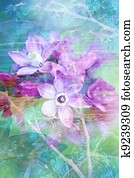 natural, flores, grunge, bonito, artisticos, fundo