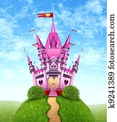 Magical Pink Castle Magical Pink Castle