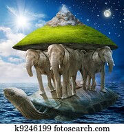 World turtle World turtle