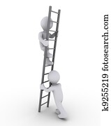 Helping to climb the ladder