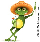 Frog in a hat Frog in a hat