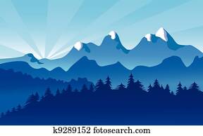 berg, landscape,, alpin, schnee berg, landscape,, alpin, schnee