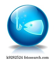 לדוג, מבריק, איקון