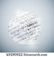 mathematisch, kugelförmig