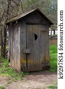 Old outhouse