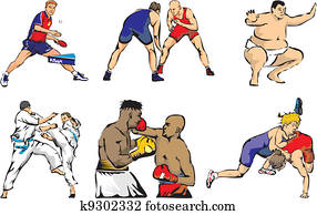 sports figures - martial arts sports figures - martial arts