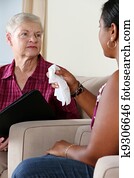 Woman in Counseling Woman in Counseling