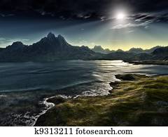 חושך, פנטזיה, נוף