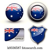 Australia icons Australia icons