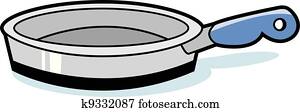 Frying Pan Clipart | Our Top 1000+ Frying Pan EPS Images | Fotosearch