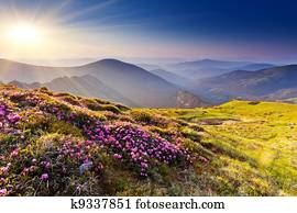 mountain landscape mountain landscape