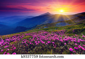 mountain landscape mountain landscape