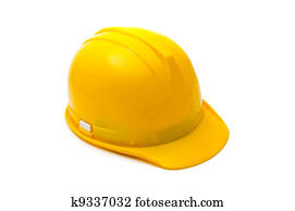 Yellow hard hat Yellow hard hat