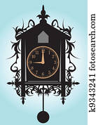 clock. clock.