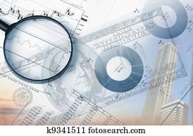 Financial and business charts and graphs Financial and business charts and graphs