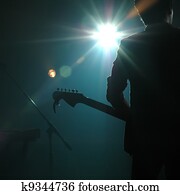 guitarist of a pop band guitarist of a pop band