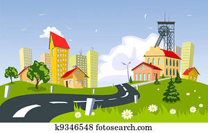 mineração, cidade