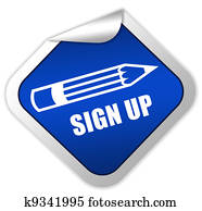 Sign up icon Sign up icon