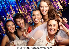 Bride having fun Bride having fun